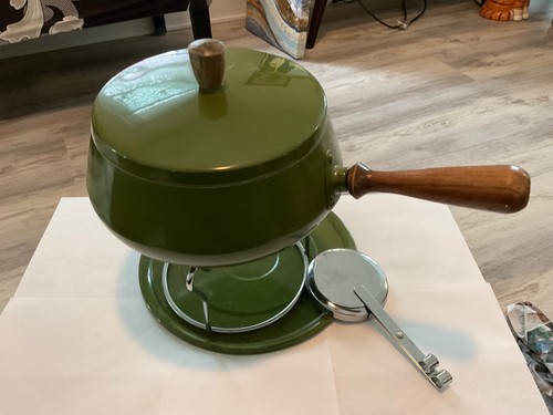 Set fonduta verde - , oliva