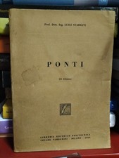 Luigi Stabilini PONTI Editrice Tamburini Milano 1950 III edizione