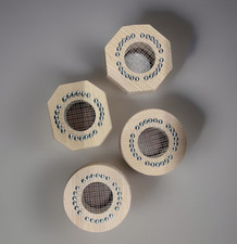 Tagliapuntarelle taglia puntarelle in legno e inox tondo ottagonale