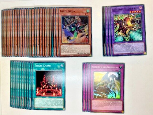 Yugioh mazzo ninja - ninja, competitivo