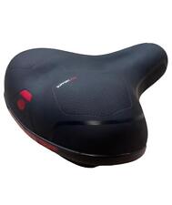 Sella Nera Per Bici City Bike Confort Comoda Unisex Completa Di Morsetto