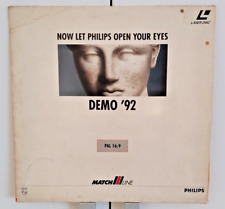 Laserdisc Demo 92 Now Let Philips Open Your Eyes LD PAL 16:9 Matchline