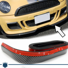 SPOILER Adesivo PER Mini Cooper Lama SOTTOPARAURTI Minigonne FIBRA DI CARBONIO