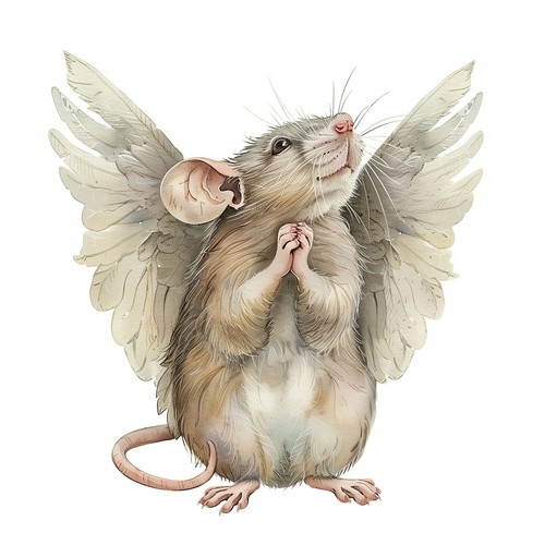 Adesivi ratti angeli - ratti,