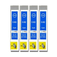 4 cartucce inchiostro ciano