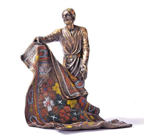 Bronzo arabo commerciante