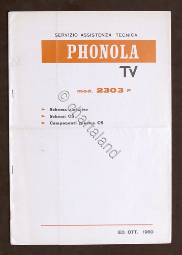 Radiotecnica phonola - tv,