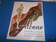 PUBBLICITA' 1939 ALBENE