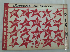 SUCCESSI IN BLOCCO - ALBUM VINTAGE (1951) - 24 SPARTITI AA.VV. - ED. PIGINI MILA