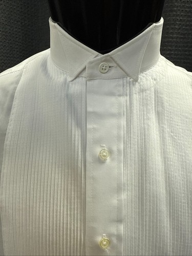 Camicia smoking plissettata