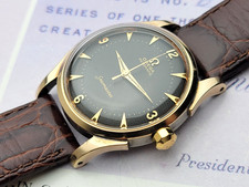 14K/SS Omega Seamaster Bumper