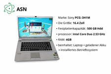 Sony pcg 3h1m - sony, pcg-3h1m