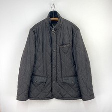 Barbour Land Rover Filey Giacca Trapuntata Uomo XXL Grigio Imbottito Range Rover Cappotto