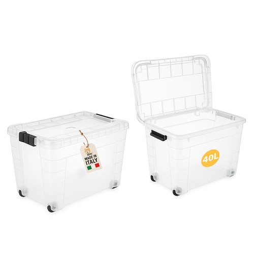 Contenitore box 40l magic - 40l,