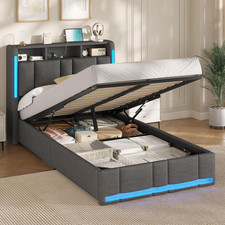 Letto singolo con contenitore - letto,