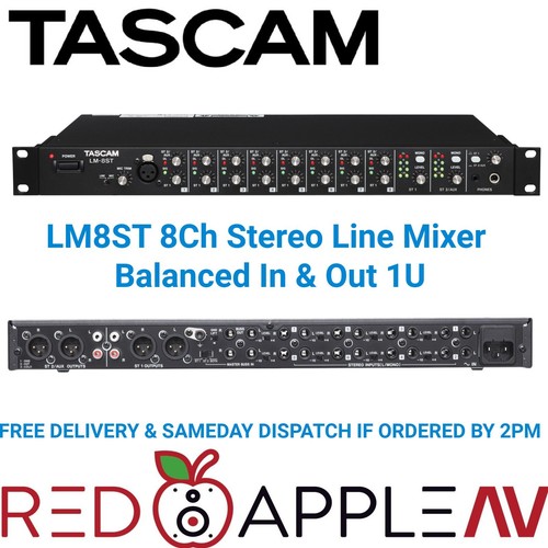 Tascam 8st mixer - mixer, di
