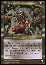 MTG WOOD SAGE EXC - SAGGIO DEI BOSCHI - TE - MAGIC
