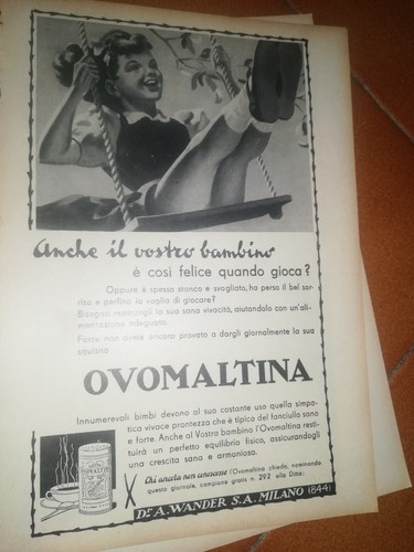 Ovomaltina pubblicita advert - ovomaltina, -pubblicita'-advert