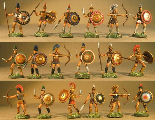 Atlantic greci soldatini 72 - greci, 1:72