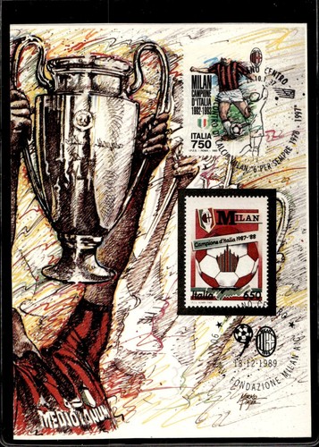 Cartolina postcard calcio - postcard,