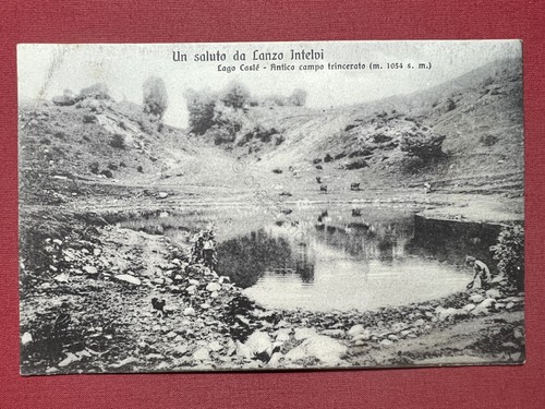 Cartolina saluto da lanzo - cartolina,