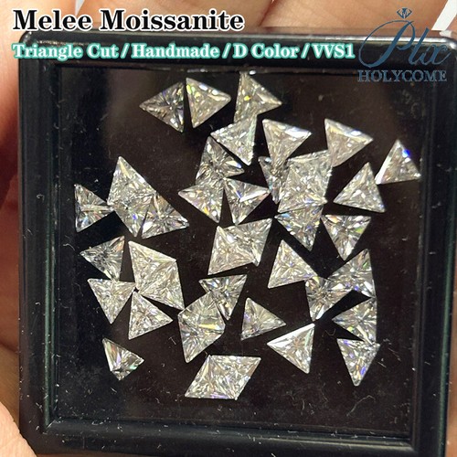 Triangolo sciolto moissanite - triangolo,