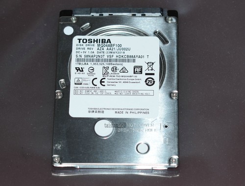 New toshiba 1tb 7mm 5 - 1tb, 2,5