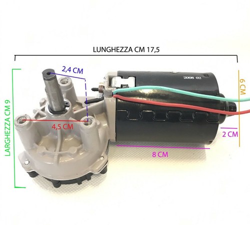 Motoriduttore 24 volt - cc,