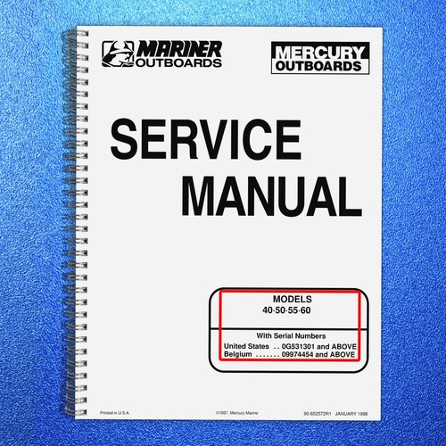 Mercury 60 service - 50,