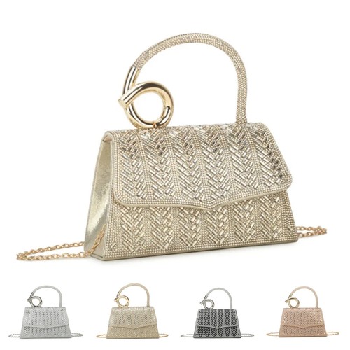 Pochette donna cristallo
