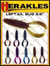 Herakles LEFTAIL BUG 3.6" creatura con scent soft bait Artificiale spinning