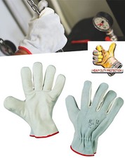 12 paia GUANTI DA LAVORO PELLE
