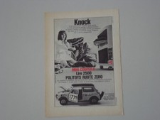 advertising Pubblicità 1970 MINI COOPER S POLITOYS