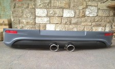 Paraurti posteriore R32 look per VW Golf 5 ABS attacco posteriore grigio incl. riflettori con ABE