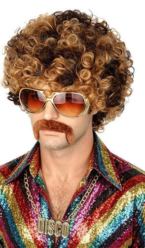 Parrucche uomo 70s 80s disco - 70s,