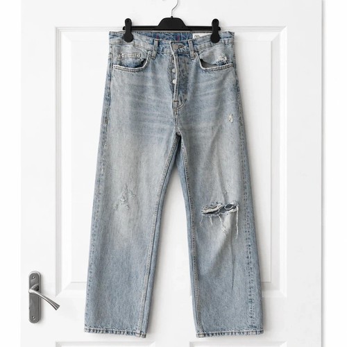 Jeans larghi zara - larghi, alta