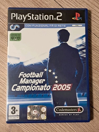 Football manager 2005 - manager, ps2