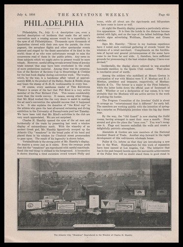 Pubblicità stampa articolo