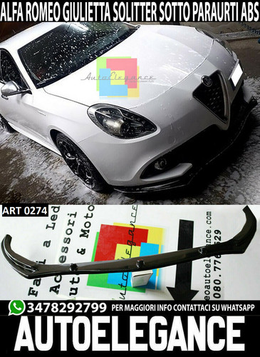 Alfa romeo giulietta splitter - alfa,