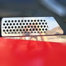3 Acciaio Inox Parabrezza