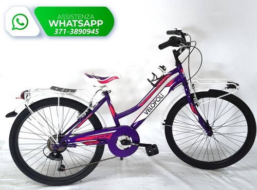 Bicicletta velopoli bambina - bicicletta,