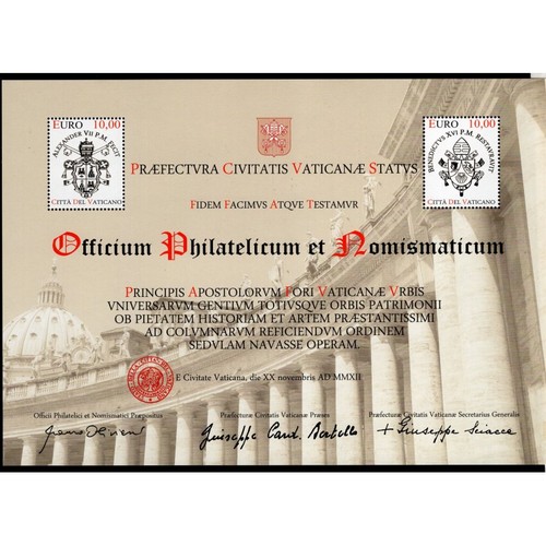 2012 vaticano annata cpl - annata, mnh