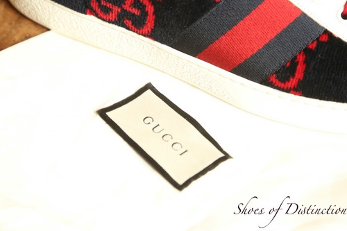 Gucci ace leather fabric - ace, gg
