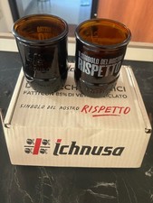 Set 2 bicchieri birra ichnusa