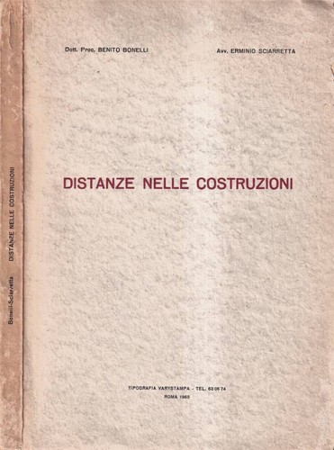 Distanze nelle costruzioni - .,