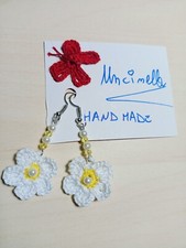 Orecchini All' Uncinetto Con