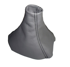 OPEL ZAFIRA B CUFFIA LEVA CAMBIO 100% VERA PELLE GRIGIA ANTRACITE