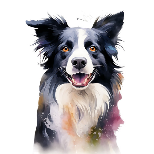 Adesivo xxl border collie - adesivo,