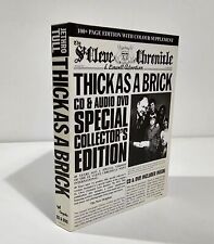 JETHRO TULL-THICK AS A BRICK-40th ANNIVERSARY SET-CD/DVD - HARDBACK BOOK