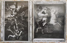 2 Foto fotografie d'epoca: Alinari, Parigi - San Giorgio uccide il demonio